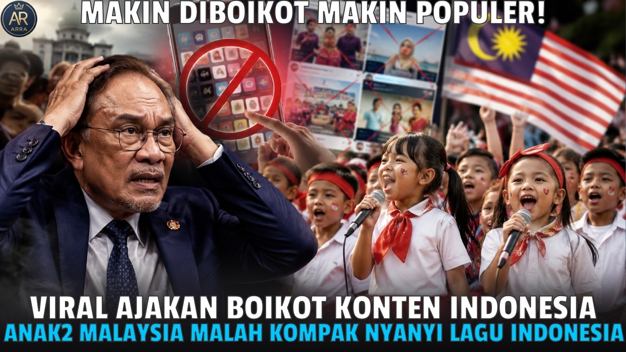 MAKIN DIBOIKOT, MAKIN MENDUNIA! Viral Ajakan Boikot Konten Indonesia Berujung Malu Sendiri!?