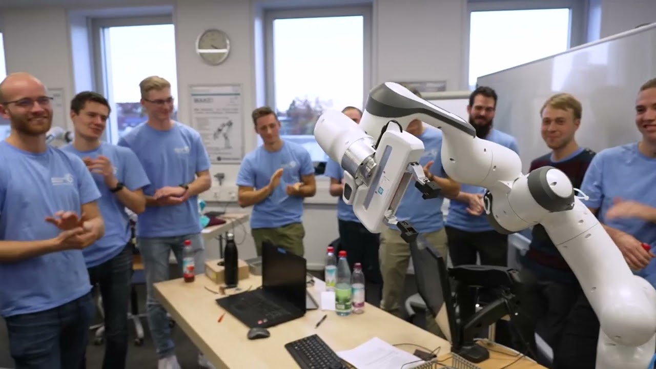 Solving the Hochschule Kempten Makeathon Challenge with Human-arm-like Dexterity