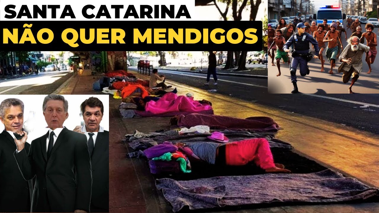 PREFEITOS DO SUL VS MORADORES DE RUA - OPERAÇÃO ASFIXIA | Prefeitos proibem Mendigos nas Ruas de SC