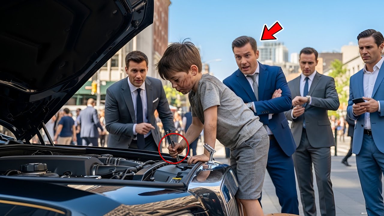 NO PROBLEM, I’LL FIX YOUR ROLLS ROYCE BUT THE 10 YEAR OLD BOY DID THE UNTHINKABLE
