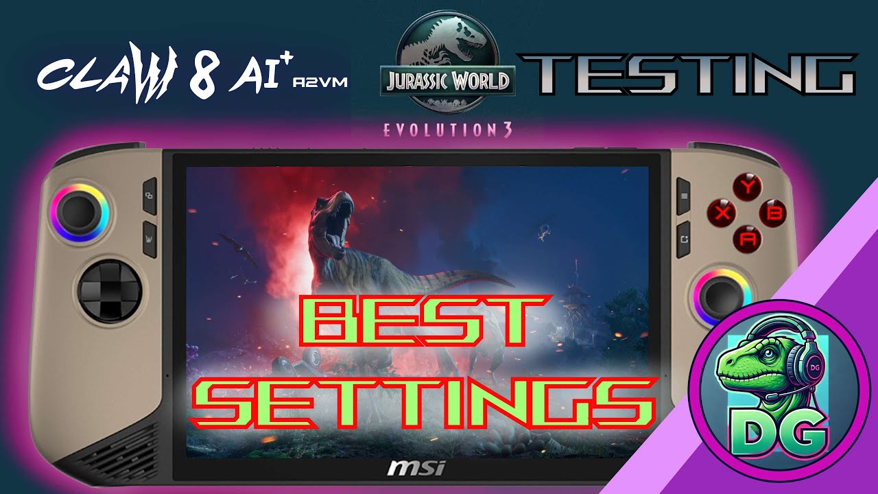 MSI Claw 8ai: Подробное тестирование JWE3