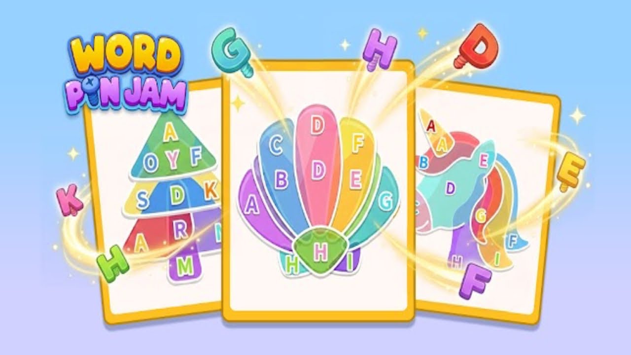 Word Pin Jam -Spell Words Bolt (by Gloryway Puzzle) IOS Gameplay Video (HD)