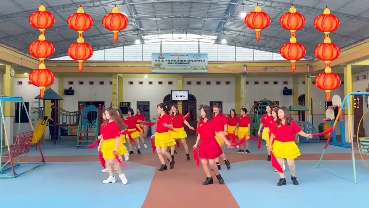 来来过新年Choreo :  Swany & Lim RikyDemo by Group Khai XinLokasi : TK. Patria Dharma Selatpanjang
