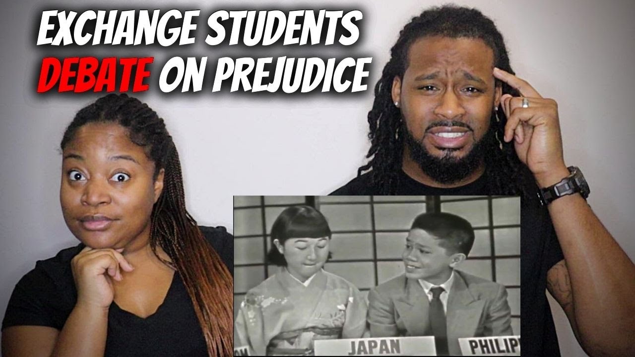 🇵🇭🇯🇵🇬🇧🇮🇩 1956 High School Exchange Students Prejudice Debate: Philippines, Japan, UK, Indonesia