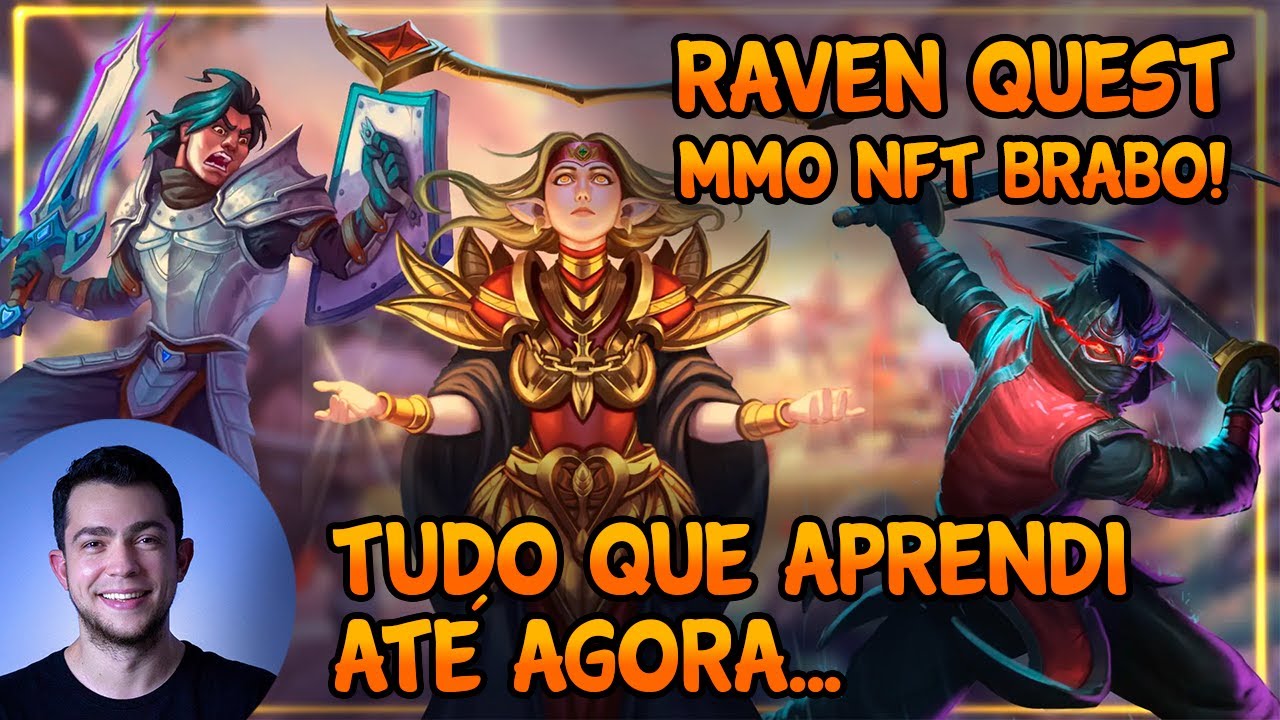 RAVENQUEST TA MUITO DAORA, PAPO RETO! (MMO RPG NFT RAIZ) - MARCO VEIO