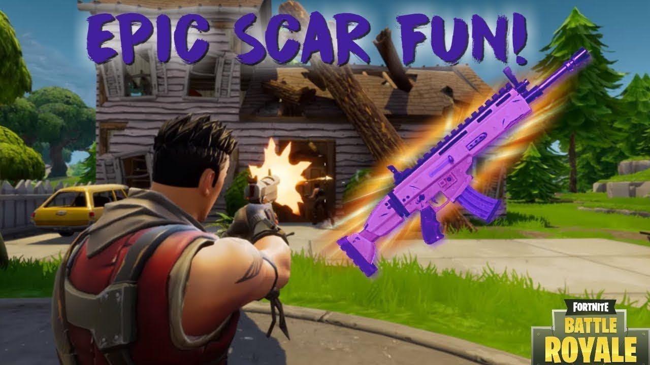 THE EPIC SCAR IS OVERPOWERED | DAILY FORTNITE BATTLE ROYALE | EP. 4