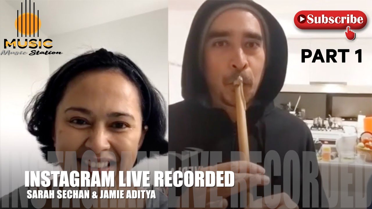 Sarah Sechan & Jamie Aditya Nongkrong Bareng di  Instagram Live ( Mei 2020 )
