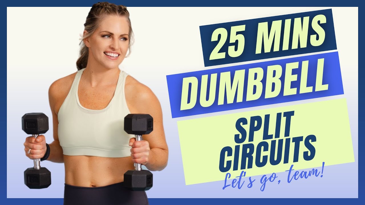 03: Dumbbell Split Circuits | Full Body Strength Workout