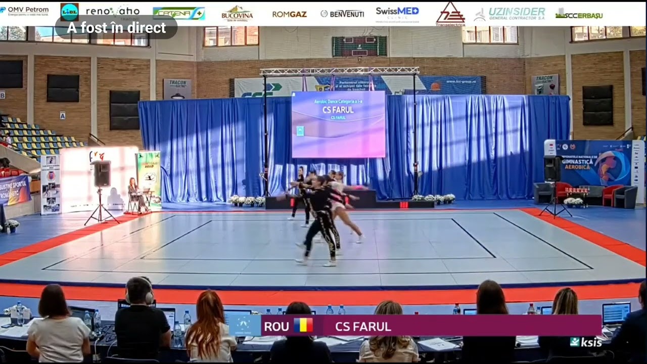 Aerobic dance - Campionatul Național de Gimnastică Aerobică 2024, Irina Preda , Farul Constanta