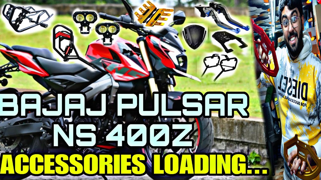 PULSAR NS400 Z ALL MODIFICATION ACCESSORIES IN TOP NOTCH CONDITION 😍🔥//CHEAP PRICES// NS400MODFIED..