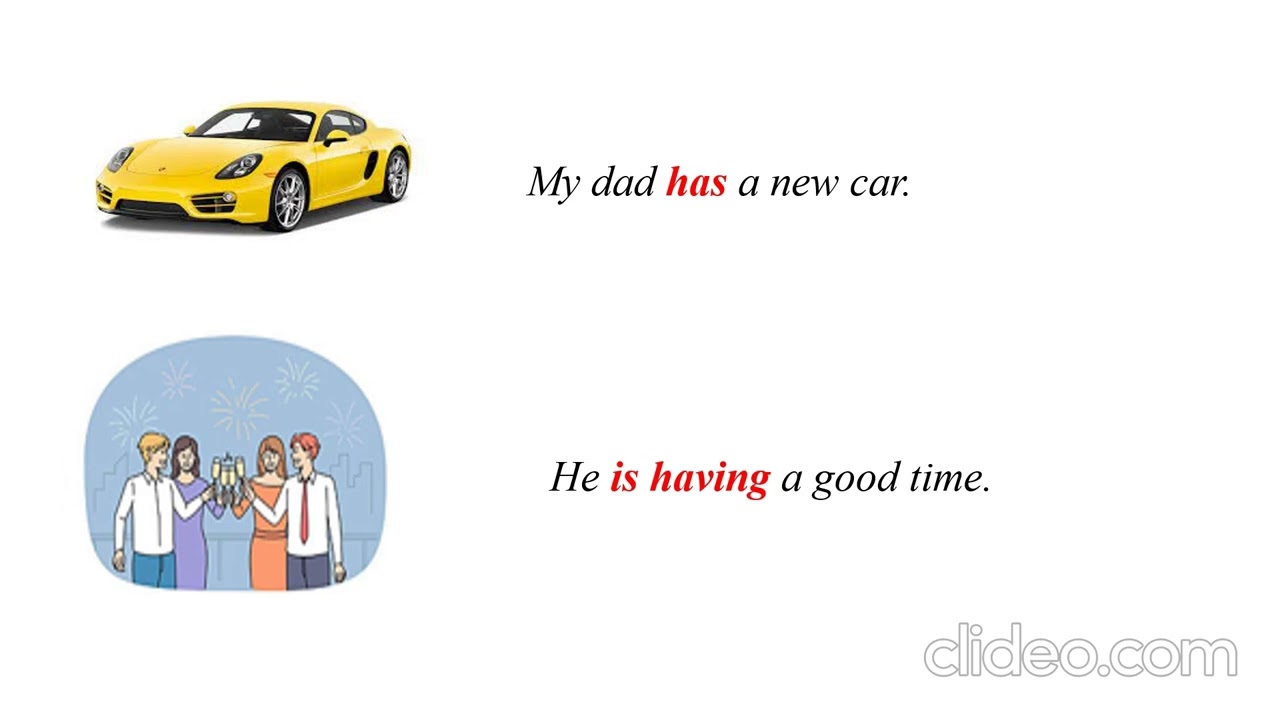 Stative verbs and Linking verbs