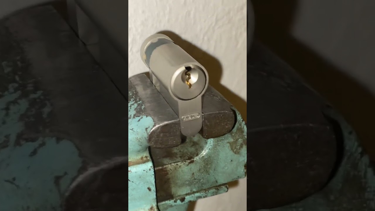 Lock pick Abus e20 , вскрытие цилиндра абус