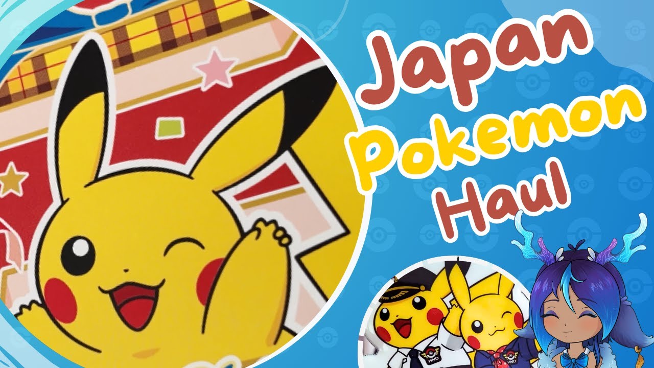 My Japan Pokemon Haul Merch