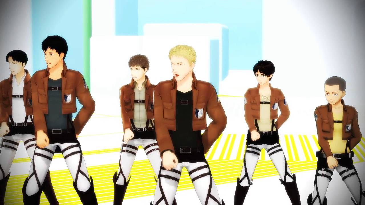 【進撃のMMD】104期男子でMr.Music
