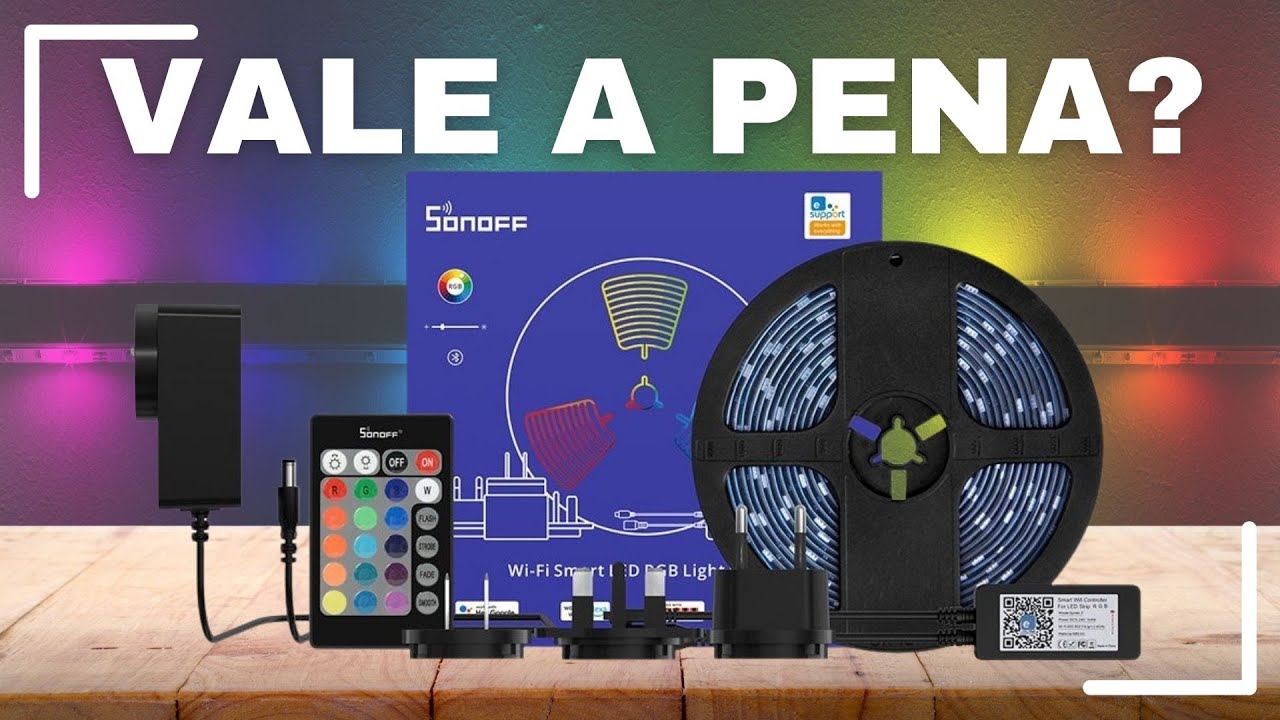 Fita Led SONOFF L2 - Funciona com Google Assistente e Alexa