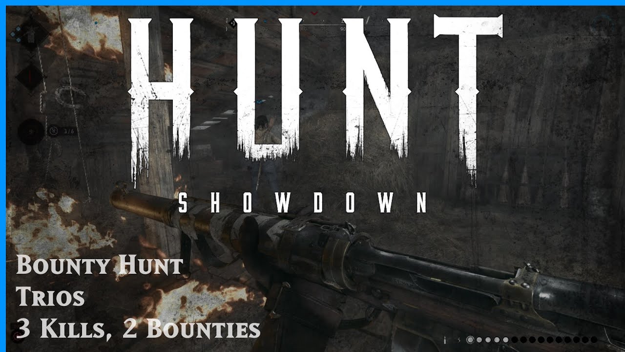 Hunt Showdown Full Game No Commentary - Trio BH - 3 kills 2 Bounties - Taking on the server