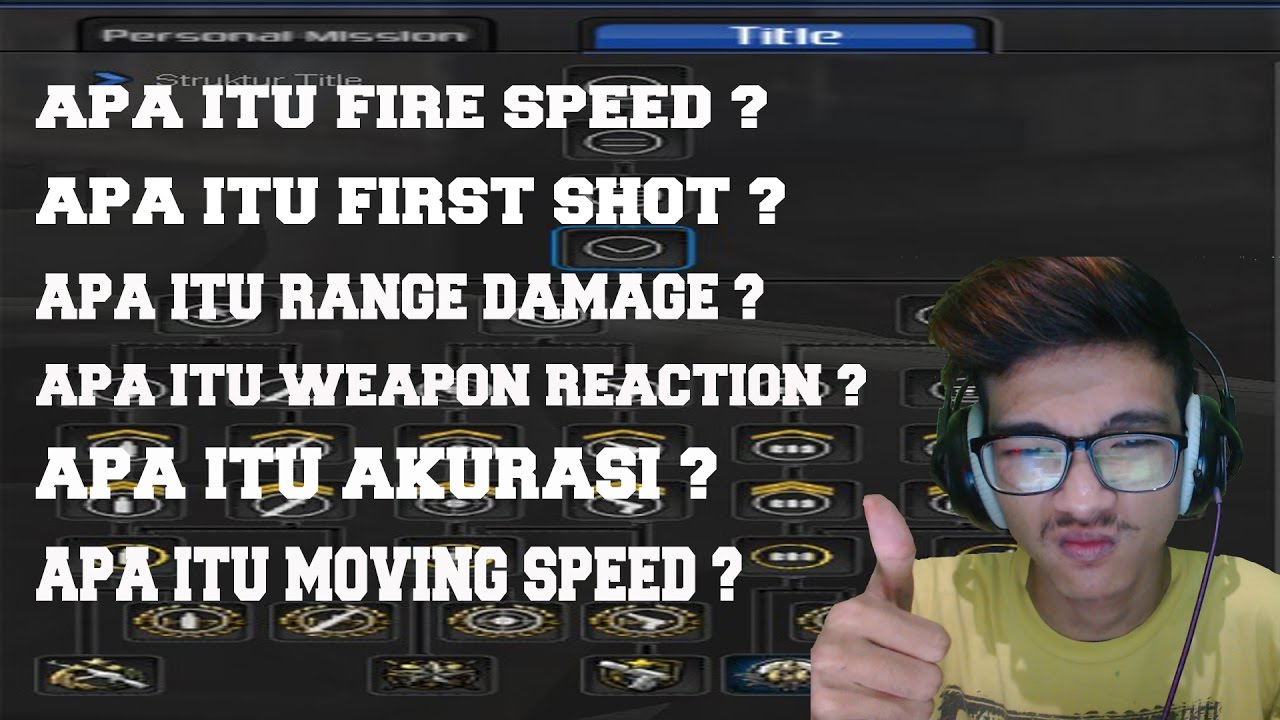 BELAJAR ARTI TITTLE POINT BLANK - PB GARENA