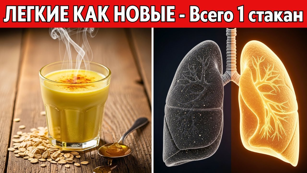 ЛЕГКИЕ ЗАДЫШАТ КАК В ЮНОСТИ! Вся слизь выйдет утром. Хватит полстакана этого отвара