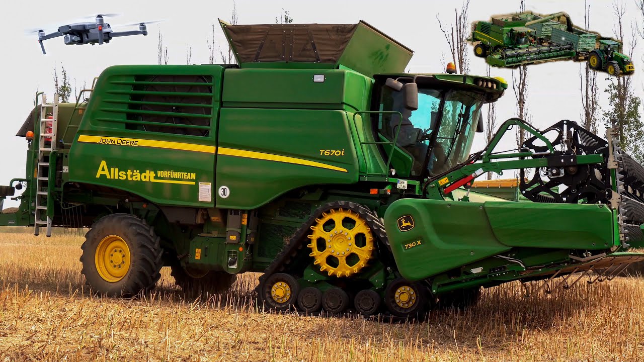 JOHN DEERE T670i Harvester