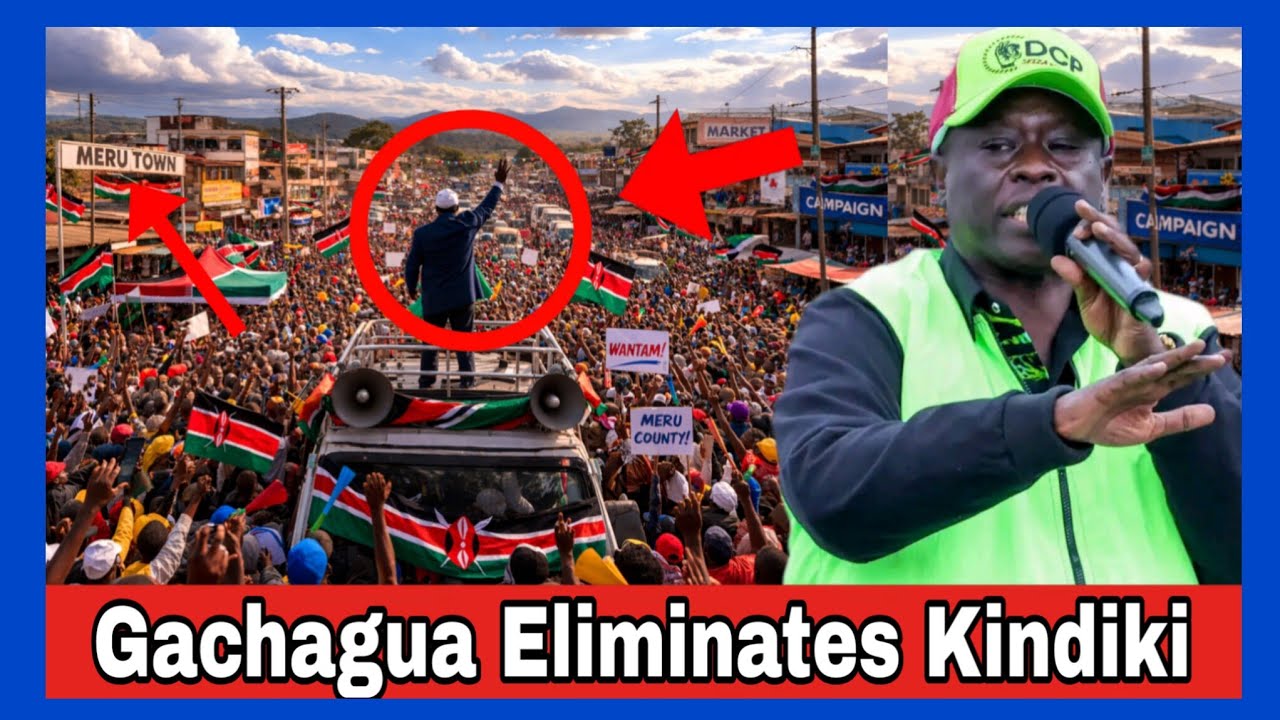 Gachagua Overpowers Ruto & Police storms Meru heroically as paid goons forced to run out today