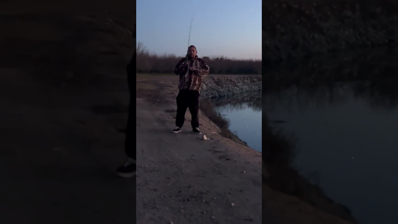 Catfishing in a local Canal
