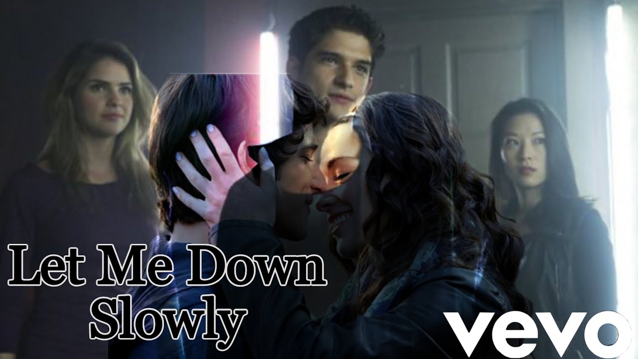 ~Let Me Down Slowly~ Scott/Allison/Kira/Malia