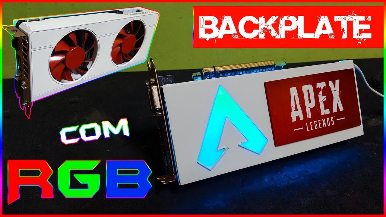 Backplate do Apex Legends, Para Geforce GTX