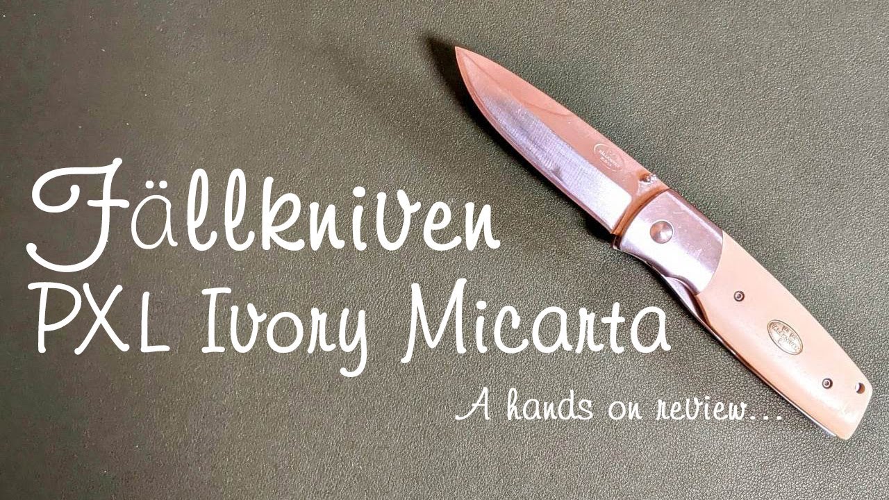 Fällkniven PXL 3G folding knife - hands on review