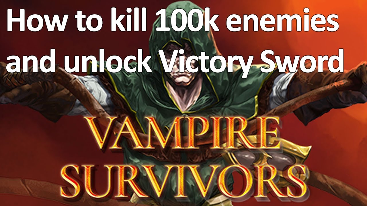 How to kill 100k enemies with Queen Sigma and unlock Victory Sword | Vampire Survivors