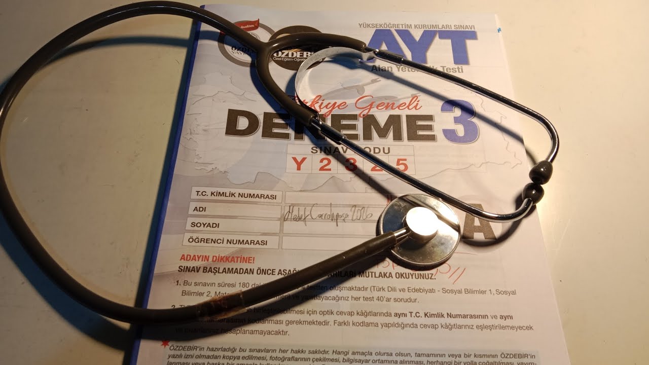 İLK AYT DENEMEM ÖZDEBİR TG AYT-3 DENEME SONUCUM #yks2026 #yks #ayt 