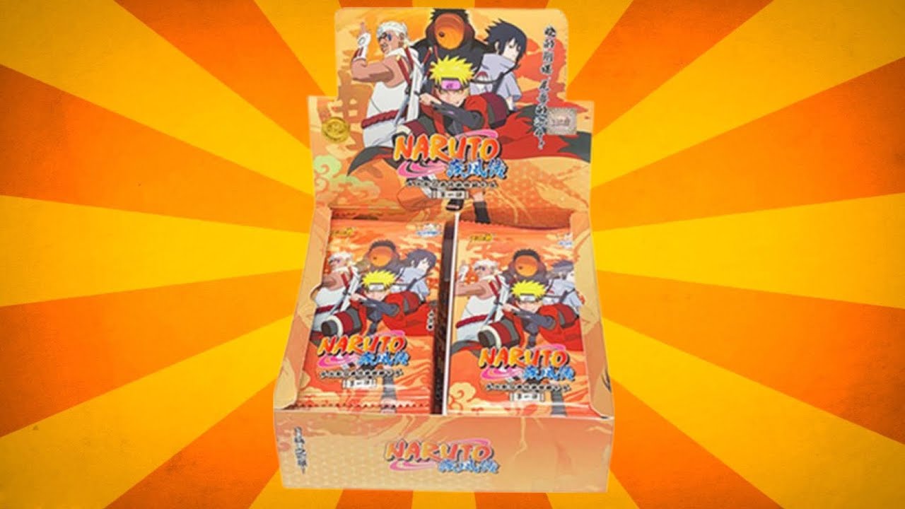 Новый бокс/Распаковка карт по Наруто #32/Unpacking Naruto Cards for Kayou Tier 2 Wave 1