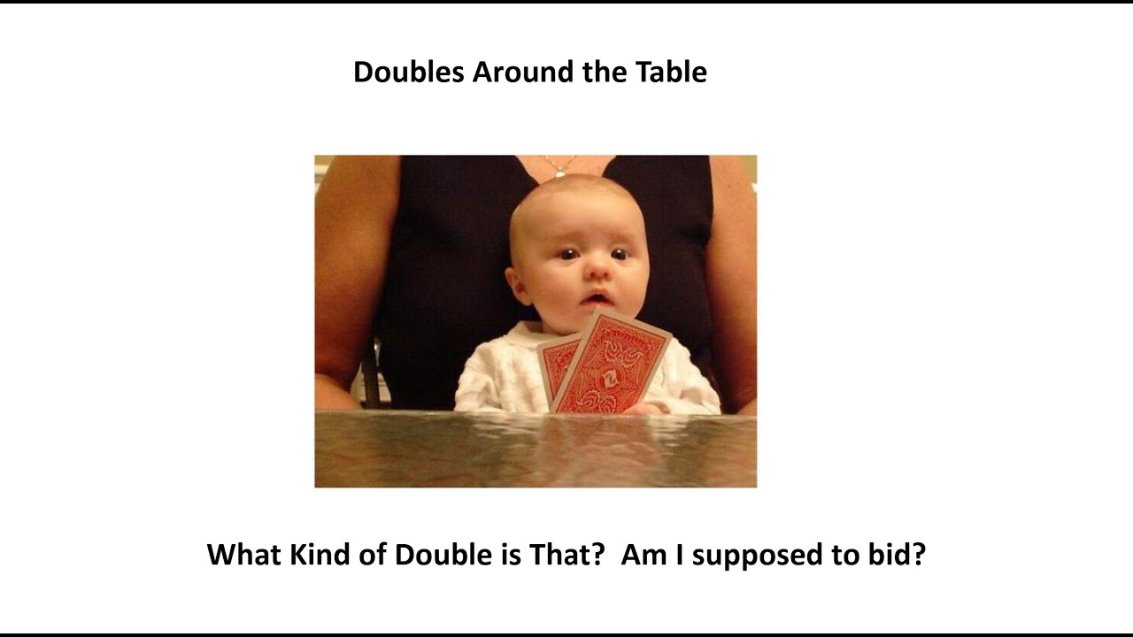 Bridge Doubles Around the Table