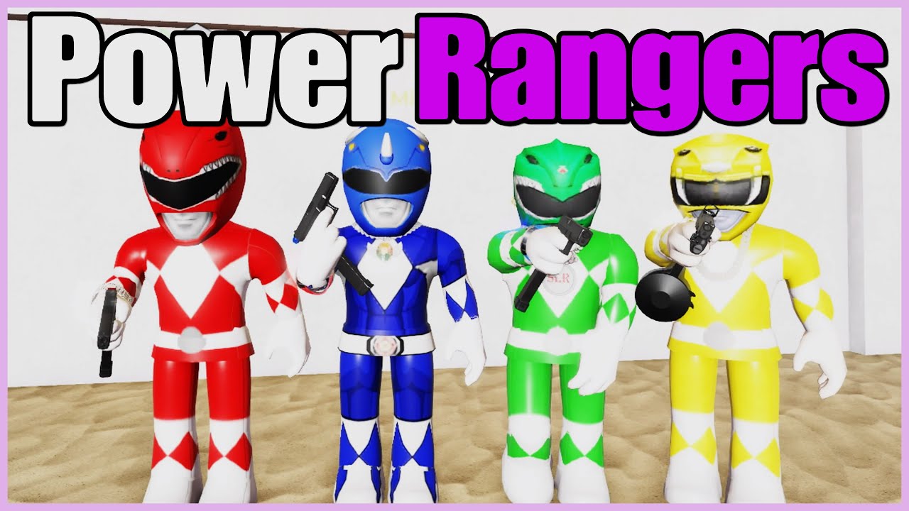 We Became POWER RANGERS in STREET LIFE REMASTERED (Roblox)