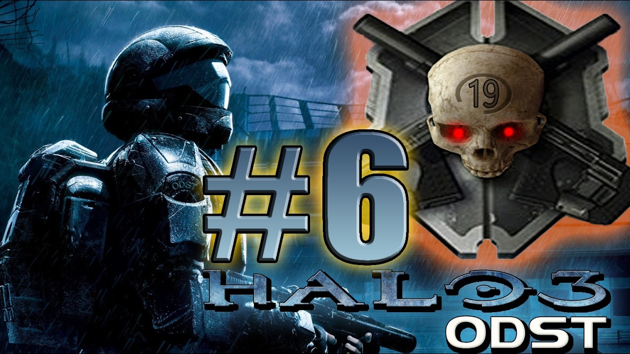 Halo 3 ODST  Misión 6 en Legendario con 19 Calaveras Activadas #gamer #halo3odst #halotmcc