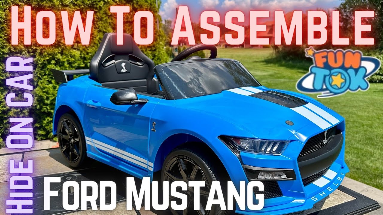 Как собрать детский автомобиль FunTok — Ford Mustang GT500