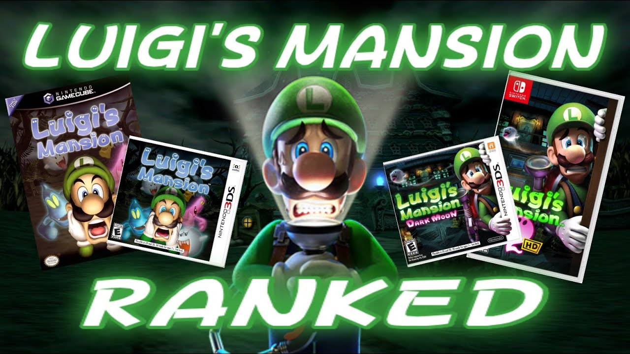 Ranking Every Luigi’s Mansion Game
