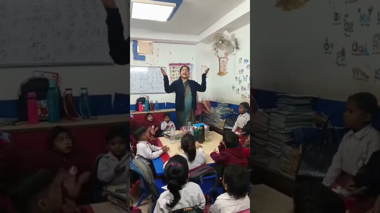 Fun ABCD Poem for Kids | Daily Routine Learning | Modern Convent School Faridabad