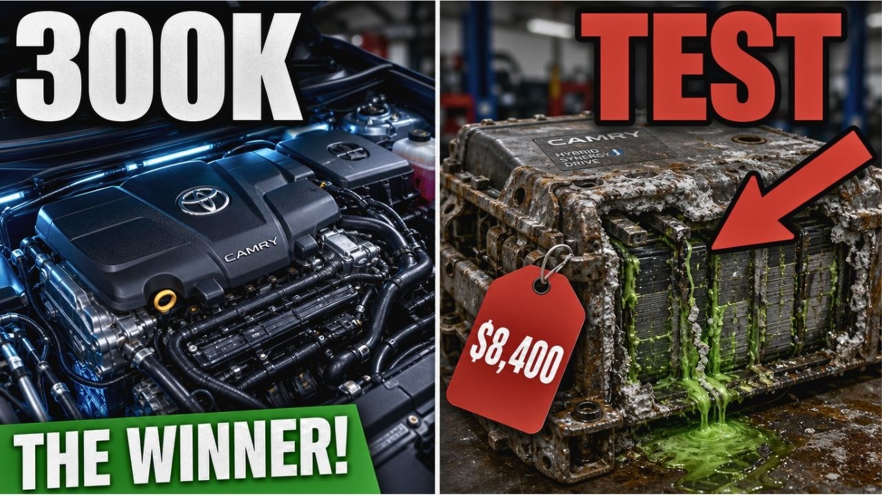 We Drove Toyota's Hybrid vs Gas Camry to 300,000 Miles &mdash; The Winner Shocked Us