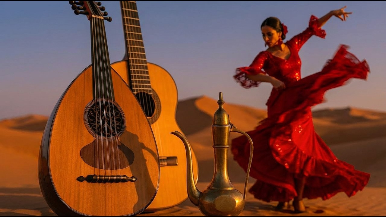 Magical Oud & Spanish Flamenco Guitar | Beautiful Andalusian Instrumental for Relaxation & Chill