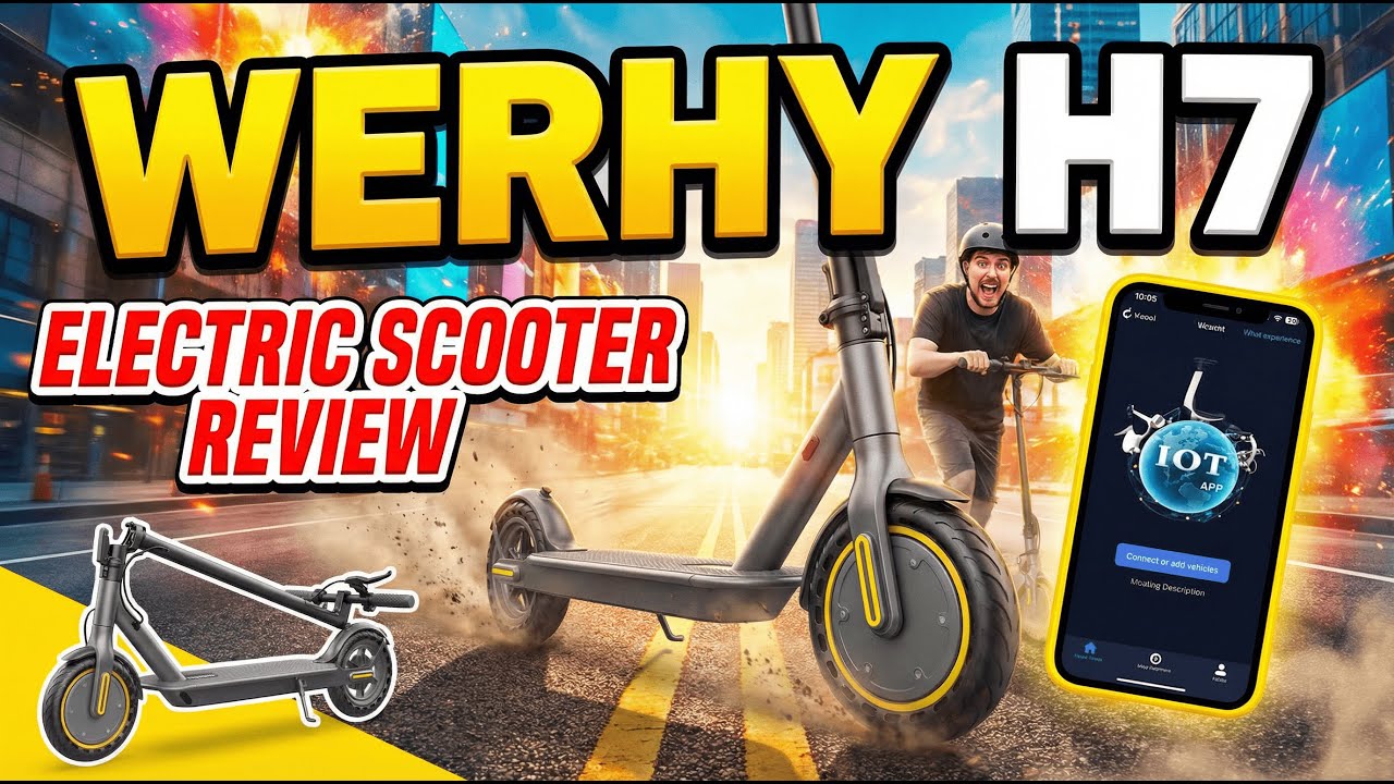 Обзор электросамоката WERHY H7 | Лучший бюджетный электросамокат для поездок на работу | Откажите...