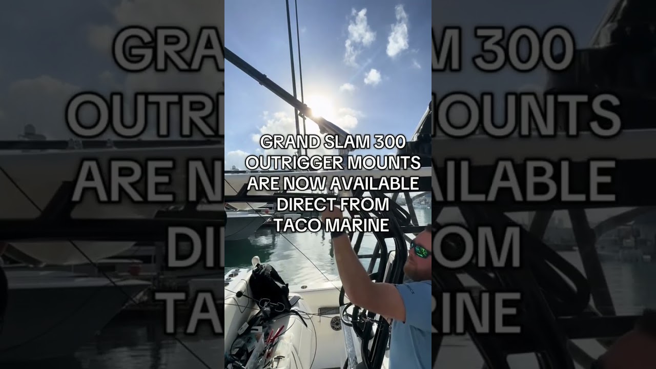 The wait is over! The GS-300 Outrigger Mounts are NOW AVAILABLE direct from TACO! #TACOOnboard
