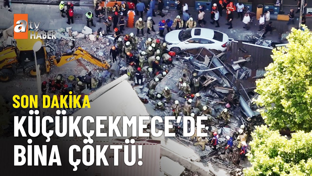 Küçükçekmece'de 3 katlı bina çöktü! - atv'de Hafta Sonu 2 Haziran 2024