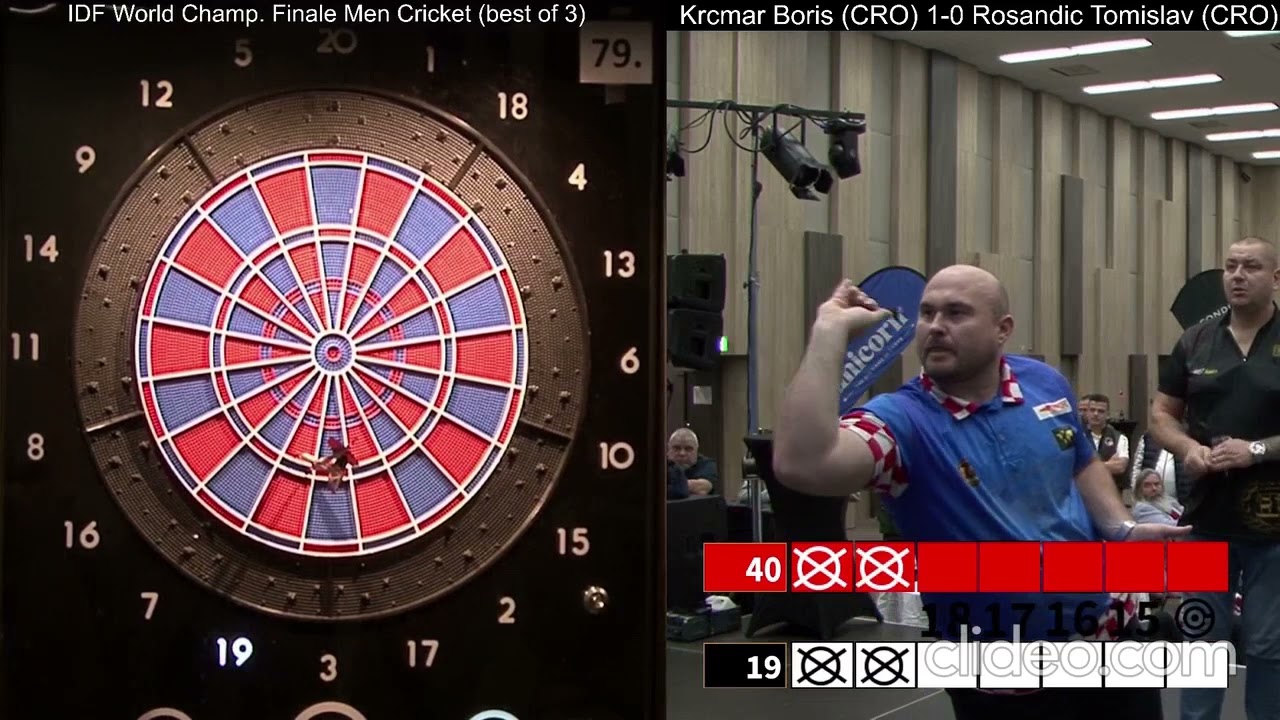 Krcmar Boris (CRO) 2-0 Rosandic Tomislav (CRO) / IDF World Champ. Finale Men Cricket (best of 3)