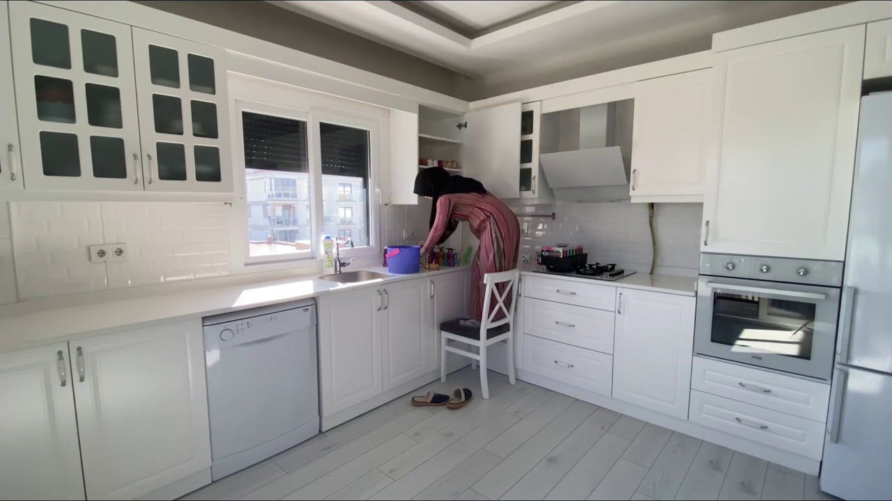YENİ MUTFAK DEKORASYONU BAMBU DOKUNUŞLAR YENİ MUTFAK DÜZENİ 🌿 🏡