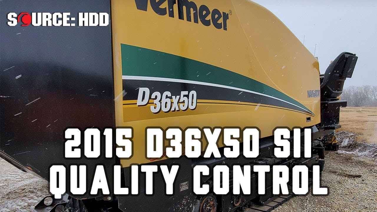 2015 Vermeer D36x50 Series II | SOURCE: HDD