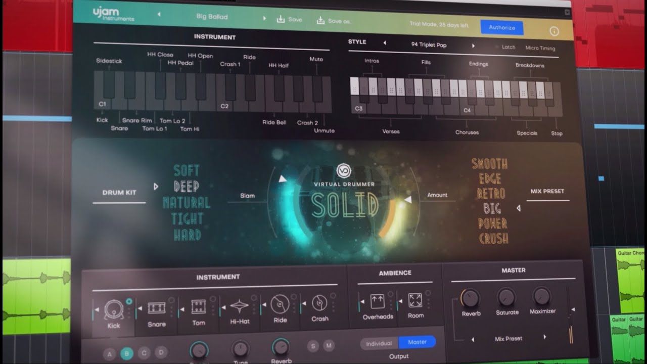 UJAM Instruments presents: Virtual Drummer SOLID 2