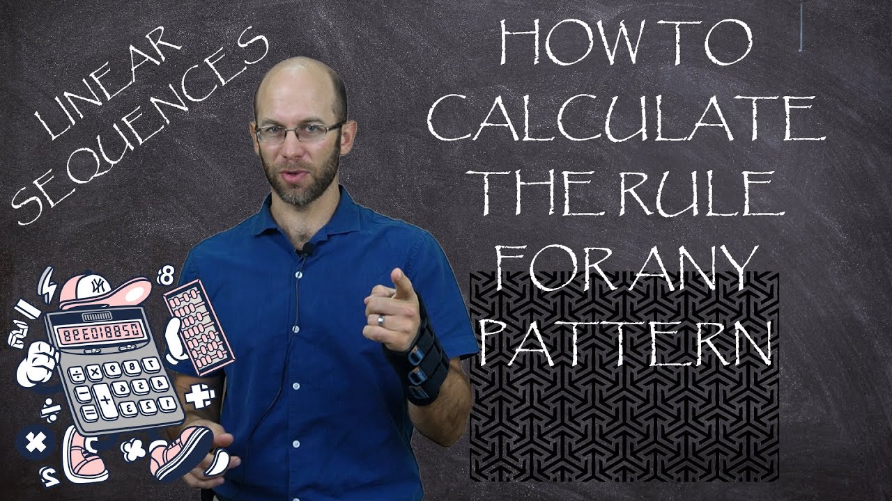 HOW to CALCULATE the RULE for any NUMBER PATTERN - Grade 8