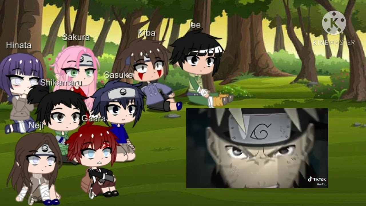 Naruto's friends react to sad naurto tik toks(very lazy)
