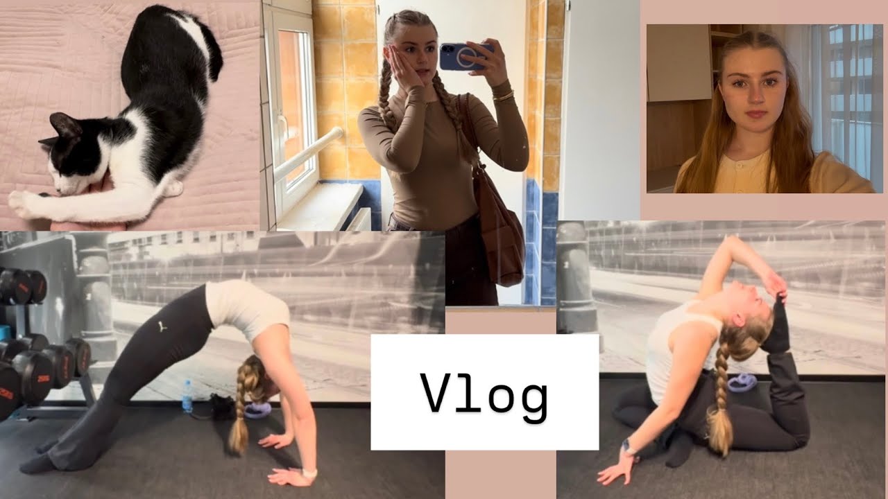 VLOG. School-Gym-Home🏫💪🏻🏠