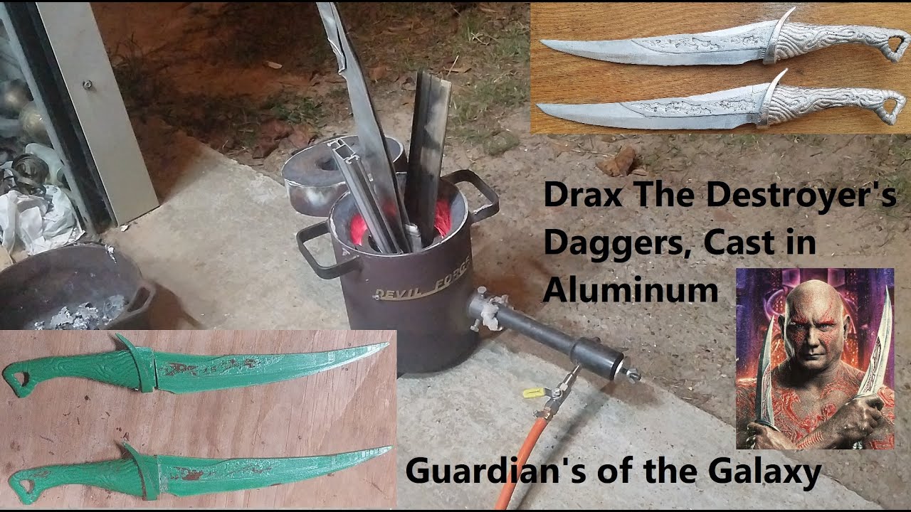 Making the Drax the Destroyer's Daggers, 